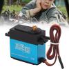 Alomejor Digital Servo, 2pcs 35KG Coreless Motor Digital Servo Full Metal Gear for Car view 3