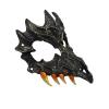 Halloween Japanese Half Mask - Tiger Mask,Ye Dragon God Black Bone Masks, Resin Skull Scary Horror Ninja Mask Costume Props view 2