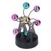 Hztyyier Electronic Perpetual Motion Swing Balance Balls Office Desk Ornament Home Decoration Gift Toy,6.5x4.3x8.1inPerpetual Motion Desk Toy Magnetic Balls, Magnetic Building Blocks view 1