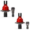 Differential Housing Gear for Traxxas x-maxx 8S 1/5 Large X RC Car Front Rear Hard Steel Housing Gear Set(Front+Rear red) view 1
