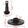 DKKY TRX4 Diff Gears 11T 34T for Traxxas TRX4 Replacement #8279 view 3
