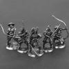 Alloy Samurai Model, Ancient Mini Warrior Model Toy, Japanese Style Table Games and Chess Decoration Military Manual, DIY Alloy Samurai Doll (Sabre Samurai-A) view 2