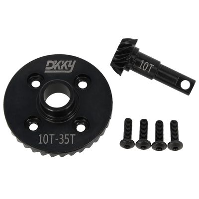 DKKY TRX4 Diff Gears Underdrive 10T 35T for Traxxas TRX4 Replacement #8288