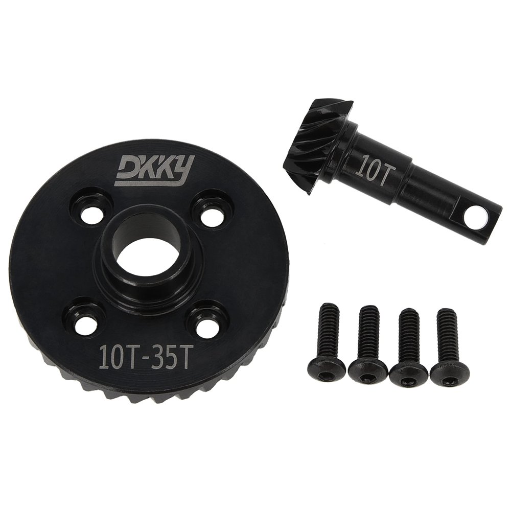 DKKY TRX4 Diff Gears Underdrive 10T 35T for Traxxas TRX4 Replacement #8288