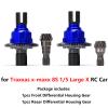 Front Rear Differential Housing Gear for Traxxas x-maxx 8S 1/5 Large X RC Car(Front+red Blue) view 2