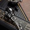 WANERSEN Mechanical Impact Egg Decompression Toy Adult Metal Fidget Toy Magnetic Coin EDC Gear Haptic Slider Father Boy for Gift view 2