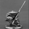 Alloy Samurai Model, Ancient Mini Warrior Model Toy, Japanese Style Table Games and Chess Decoration Military Manual, DIY Alloy Samurai Doll (Long Sabre Samurai-D) view 1