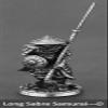 Alloy Samurai Model, Ancient Mini Warrior Model Toy, Japanese Style Table Games and Chess Decoration Military Manual, DIY Alloy Samurai Doll (Long Sabre Samurai-D) view 3