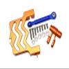 GPM Upgrades Aluminum Servo Mount +Aluminum Tie Rod+25T Aluminum Servo Horn for 1/5 X-MAXX 6S/8S Monster Truck RC Cars (Orange) view 1