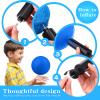 Yunsailing 24 Pack Dodgeballs Bulk 6 Inch Operation Christmas Playground Balls Rubber Bouncy Inflatable Kickball with Pump for Kids Adult Outdoor Handball Game Christian Donation Gift (Blue) view 4
