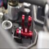 GPM Upgrades Aluminum Servo Mount +Aluminum Tie Rod+25T Aluminum Servo Horn for 1/5 X-MAXX 6S/8S Monster Truck RC Cars (Black) view 2