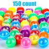 Sosation 150 Pcs 1.77 Inch Gumball Vending Machine Capsules Empty Round Plastic Containers for Prizes Party Favors (Stylish Color) view 4
