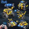 HOGOKIDS Robot Building Toys for Kids - 5 in 1 Remote & APP Controlled Building Set | RC Wall/Engineer Robot/Mech Dinosaur STEM Toys for Boys Girls Age 6 7 8 9 10 11 12+ Year Old (520 Pcs) view 2