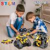 HOGOKIDS Robot Building Toys for Kids - 5 in 1 Remote & APP Controlled Building Set | RC Wall/Engineer Robot/Mech Dinosaur STEM Toys for Boys Girls Age 6 7 8 9 10 11 12+ Year Old (520 Pcs) view 4