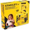STANLEY Jr. Pretend Play Kids Work Bench with Toolset and Power Drill 140 PCS Realistic DIY Workshop for Kids Ages 3+ Includes Tools & Accessories Original Design view 2