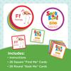 MindWare Seek-a-Boo! at The Zoo The Seek-and-Find Alphabet Matching Game - Fun Toddler Games Ages 2-4 - Improves Memory, Vocabulary and Letter Recognition view 2