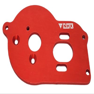 NHX RC Aluminum Motor Mount Plate w/Heat Sink Fins for Losi Mini-T 2.0 -Red