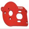NHX RC Aluminum Motor Mount Plate w/Heat Sink Fins for Losi Mini-T 2.0 -Red view 1