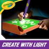 Crayola Travel Glow Art Studio, Glow in The Dark Toys, Kids Gifts for Girls and Boys, Ages 6, 7, 8, 9 view 4