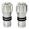 NHX RC Alum Transmitter Gimbal Stick Ends (M3) 18.5mm for Futaba 14SG 16SZ 16IZ 18SZ 10J -Silver view 1