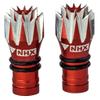 NHX RC Alum Transmitter Gimbal Stick Ends (M3) 18.5mm for Futaba 14SG 16SZ 16IZ 18SZ 10J -Red view 1