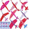Winlyn 32 Sets Valentines Day Foam Airplanes Glider Planes with Cards for Kids Boys Girls Valentine Planes Party Favors School Classroom Gift Exchange Valentines Treats Prizes Goodie Bag Stuffers Toys view 1