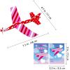 Winlyn 32 Sets Valentines Day Foam Airplanes Glider Planes with Cards for Kids Boys Girls Valentine Planes Party Favors School Classroom Gift Exchange Valentines Treats Prizes Goodie Bag Stuffers Toys view 3