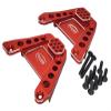 NHX RC Aluminum Rear Shock Tower for Axial SCX6 -Red view 1