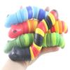 Set of 12 Large Articulated Snake Wiggle Fidget Jointed Moving Creature Toy - Unique (Bulk - 12 Random Color Snakes (1 Dozen)) view 2