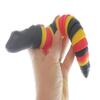 Set of 12 Large Articulated Snake Wiggle Fidget Jointed Moving Creature Toy - Unique (Bulk - 12 Random Color Snakes (1 Dozen)) view 3