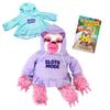 Official Suzy The Sloth 2023 Version, Talking Plush Sloth Toy for Kids, Cuddly Sloth Stuffed Animal That Talks Back Slowly for Boys and Girls, Moving Eyes & Mouth, with Book view 1
