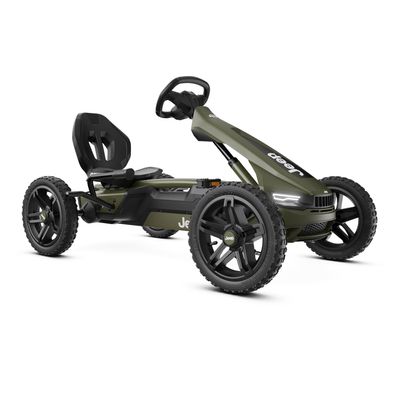 BERG Pedal Kart Rally Cherokee | Children's Vehicle, Pedal Kart with Adjustable seat, with Freewheel, Children's Toys Suitable for Children Aged 4-12 Years