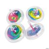 Plastic Swirl Spin Tops, 60 Pieces, 2 1/4", Great for Birthday Favors, Classroom, Medical and Dental Office Treasure Chests view 2