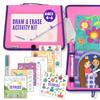 Totebook Kids Travel Educational Activity Book with Washable Markers - Car and Airplane Activities, Learning Toys for Toddlers- Search and Find, Reusable Stickers for Ages 4, 5, 6 (Princess) view 1