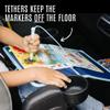 Totebook Kids Travel Educational Activity Book with Washable Markers - Car and Airplane Activities, Learning Toys for Toddlers- Search and Find, Reusable Stickers for Ages 4, 5, 6 (Ocean) view 4