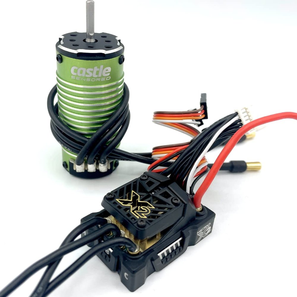 Mamba Micro X2 ESC and 1010-4400KV Brushless Sensored Combo