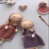 2 PCS Hijab Doll, Amigurumi Muslim Doll, Hijab Doll Set, Muslim Doll Set, Ramadan gift, Muslim Gift, Eid Gifts For Kids, Eid al-adha Gift view 4