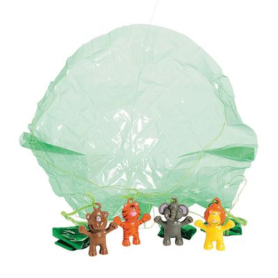 Fun Express Zoo Animal Paratroopers