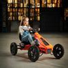 BERG Pedal Kart Rally NRG Orange | Children's Vehicle, Pedal Kart with Adjustable seat, with Freewheel, Children's Toys Suitable for Children Aged 4-12 Years view 2