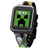 Minecraft Kids LED Smartwatch Interactive Gaming-Themed Watch 10 Changeable Faces, Step Counter, Calculator, Games, Selfie Cam, Alarm & Timer, Printed Silicone Straps  Fits Wrists 5.5"-8.0" view 1