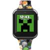 Minecraft Kids LED Smartwatch Interactive Gaming-Themed Watch 10 Changeable Faces, Step Counter, Calculator, Games, Selfie Cam, Alarm & Timer, Printed Silicone Straps  Fits Wrists 5.5"-8.0" view 2
