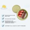 Octopod Silicone Baby Suction Bowl - Lid view 2