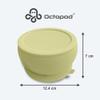 Octopod Silicone Baby Suction Bowl - Lid view 3