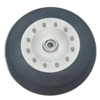 ABZEKH Drone Accessories for JP Hobby 136mm Brake Wheels 8mm Axle with Control Panel for RC Turbine Big Plane Model (Color : Nose Wheel)