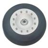 ABZEKH Drone Accessories for JP Hobby 136mm Brake Wheels 8mm Axle with Control Panel for RC Turbine Big Plane Model (Color : Nose Wheel) view 1