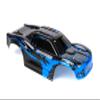 Custom Body Muddy Blue Compatible for ARRMA VORTEKS 3S 4x4 4x2 BLX 1/10 Stadium Truck(V-BB-01) view 1