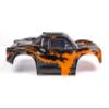 Custom Body Muddy Orange Compatible for ARRMA VORTEKS 3S 4x4 4x2 BLX 1/10 Stadium Truck(V-BO-01) view 4