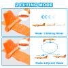 Fuwidvia 4 Pack Airplane Launcher Toys, 2 Flight Modes LED Foam Plane Toy for Boys, Outdoor Flying Toys Birthday Gifts for Boys Girl 4 5 6 7 8 9 10 11 12 Year Old view 4