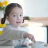nunukids Wooden Play Food Sets for Kids Kitchen 42 pc Wooden Toys with Storage Basket Wood Pretend Food Play Kitchen Accessories Set view 2