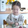 nunukids Wooden Play Food Sets for Kids Kitchen 42 pc Wooden Toys with Storage Basket Wood Pretend Food Play Kitchen Accessories Set view 3